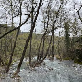 Διαδρομή πεζοπορίας στον καταρράκτη του Βύθου στον Όλυμπο, ιδανική για φυσιολάτρες και ημερήσιες εκδρομές από Θεσσαλονίκη